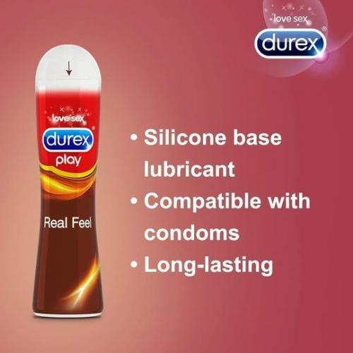 DUREX PLAY REAL FEEL SILICONE BASED LUBE 50ML - E-Pharmacy Ghana