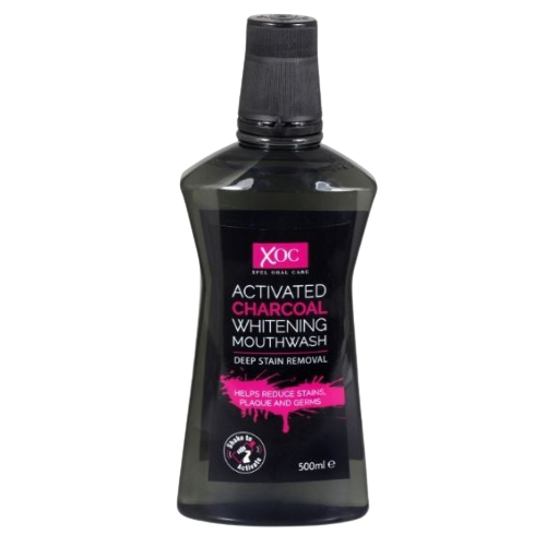 XPEL XOC ACTIVATED CHARCOAL WHITENING MOUTHWASH