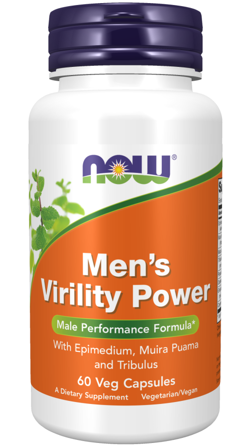 NOW MEN’S VIRILITY POWER, 60 CAPSULES