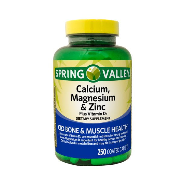 SPRING VALLEY CALCIUM, MAGNESIUM & ZINC