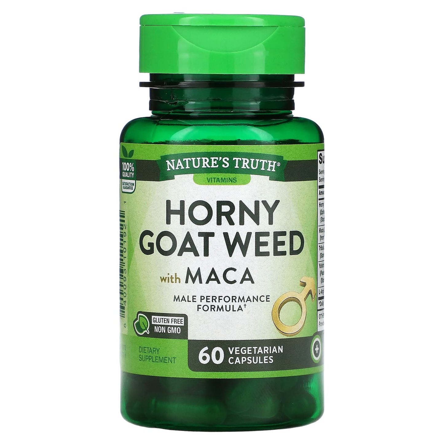 NATURE’S TRUTH HORNY GOAT WEED WITH MACA, 60 CAPSULES