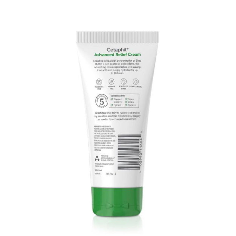 CETAPHIL ADVANCED RELIEF CREAM WITH SHEA BUTTER 170G