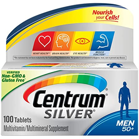 CENTRUM SILVER MEN 50+ 100 TABLETS - E-Pharmacy Ghana