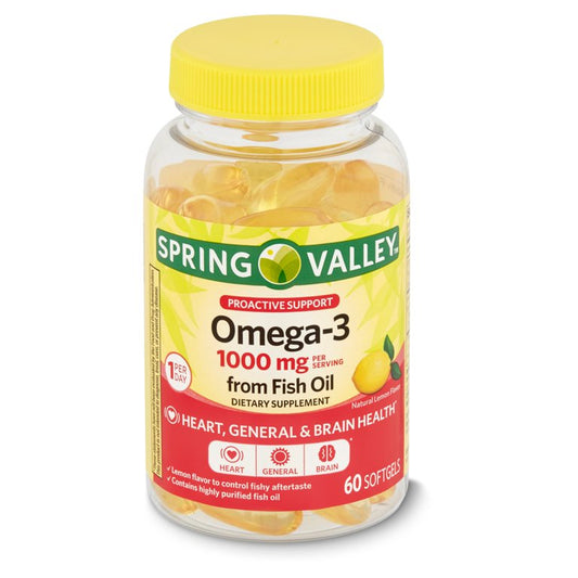 SPRING VALLEY OMEGA-3 1000MG