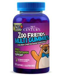 21ST CENTURY ZOO FRIENDS MULTIGUMMIES