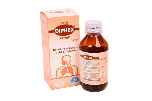 DIPHEX COUGH SYRUP 100ML