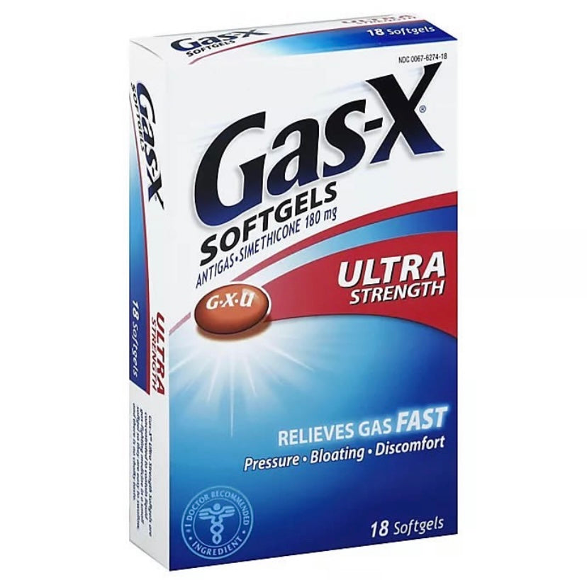 GAS-X ULTRA STRENGTH SOFTGELS