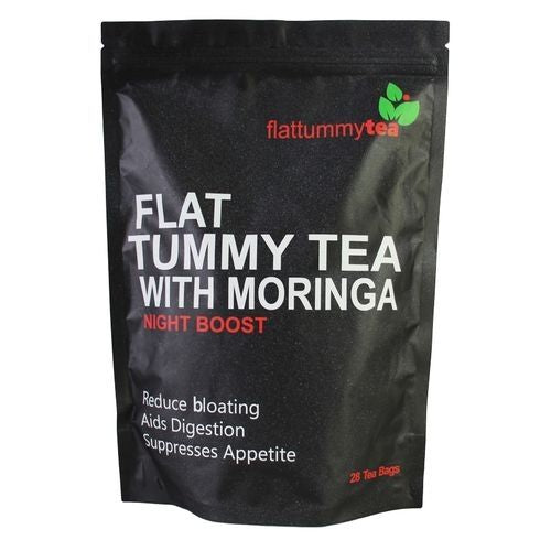 FLAT TUMMY TEA WITH MORINGA NIGHT BOOST