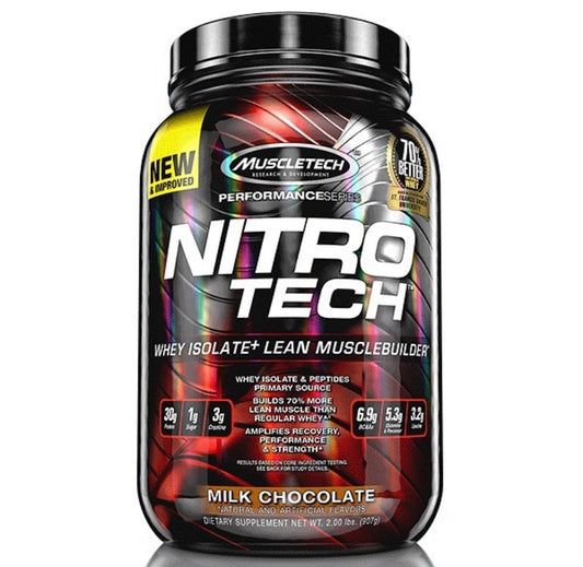 MUSCLETECH NITRO TECH WHEY ISOLATE LEAN MUSCLEBUILDER