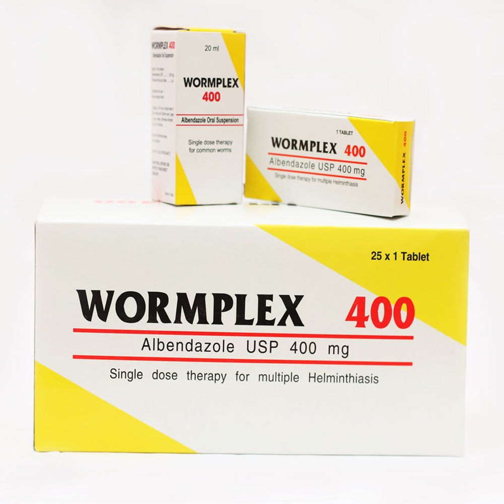 WORMPLEX 400 - E-Pharmacy Ghana