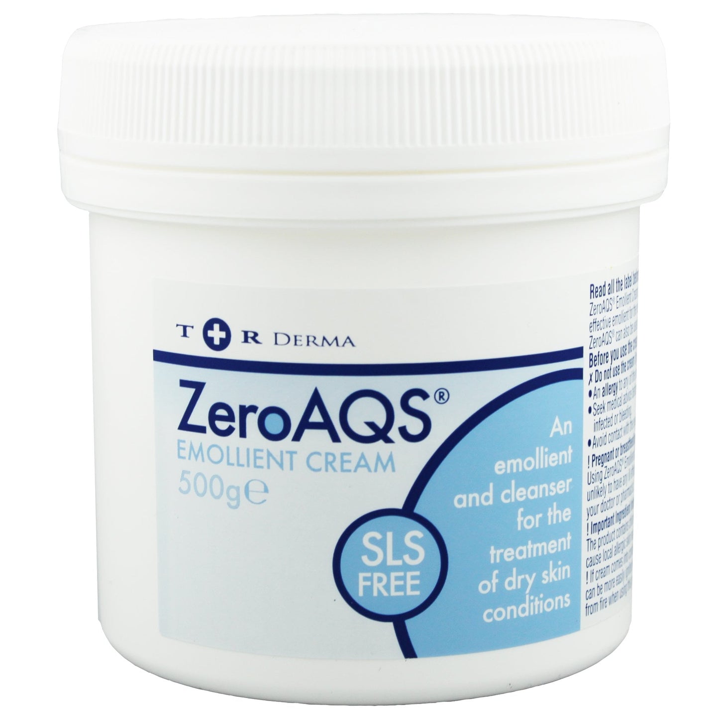 ZEROAQS EMOLLIENT CREAM 500G